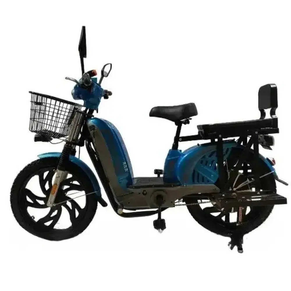 Электроскутер Двухместный Crosser E-Delta (800W,60V,15Ah) Синий - фото 3