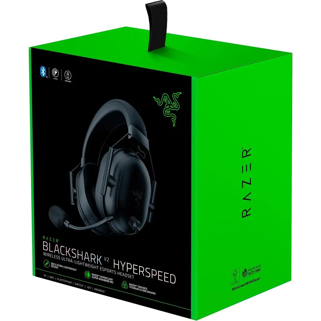 Ігрові навушники Razer BlackShark V2 HyperSpeed Black (RZ04-04960100-R3M1) [111124] - фото 9