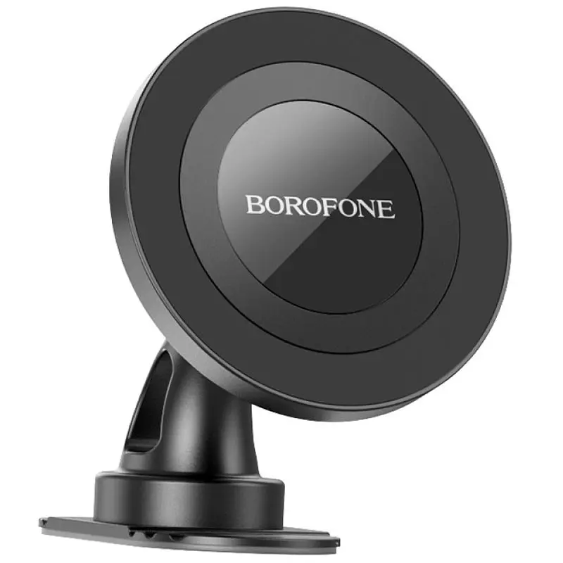 Автотримач Borofone BH91 Ring magnetic (center console) Black - фото 3