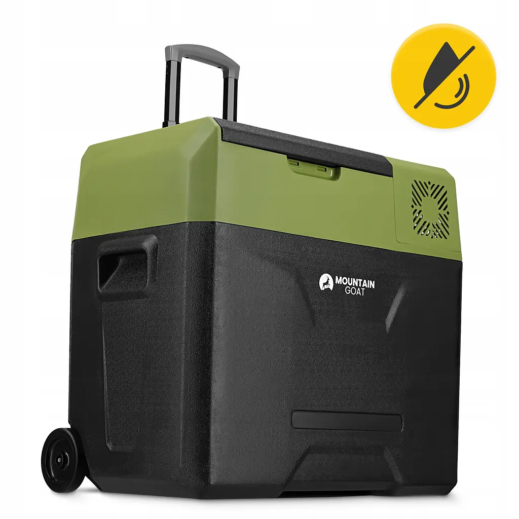 Холодильник туристичний компресорний Mountain Goat XTREME 47.3 л електричний, переносний Black/Olive (P-5905973404891) - фото 3