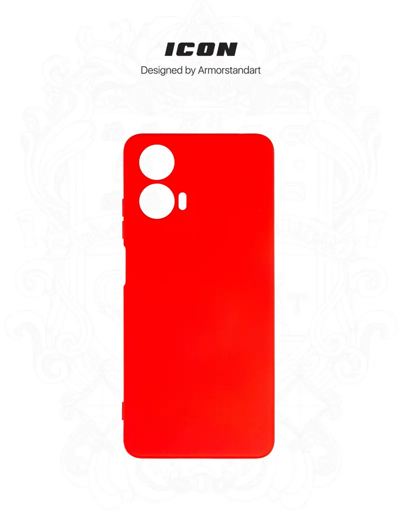 Чехол ArmorStandart ICON для Motorola G24 Camera cover Red - фото 3