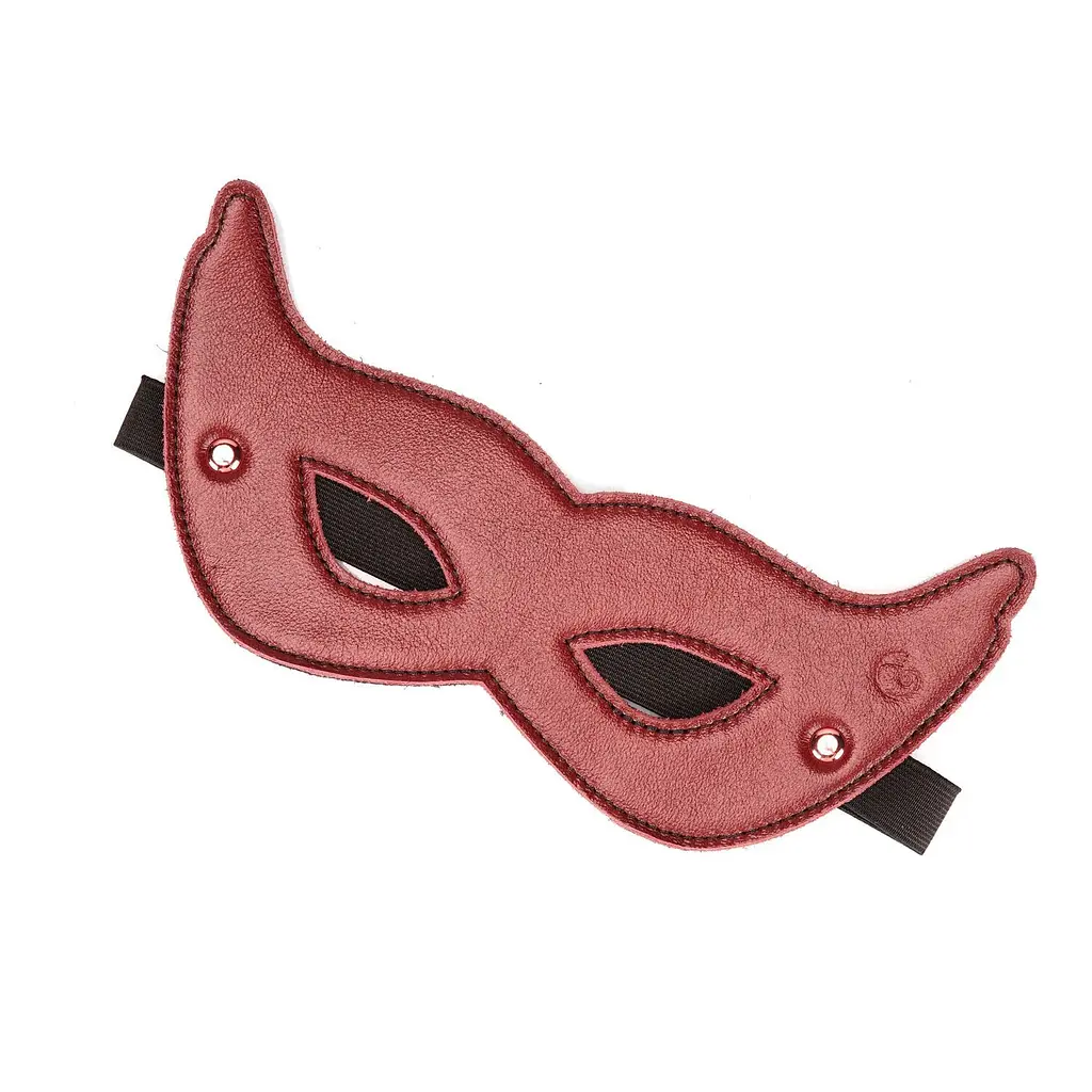 Маска на очі Liebe Seele Wine Red Eye Mask шкіряна - фото 2