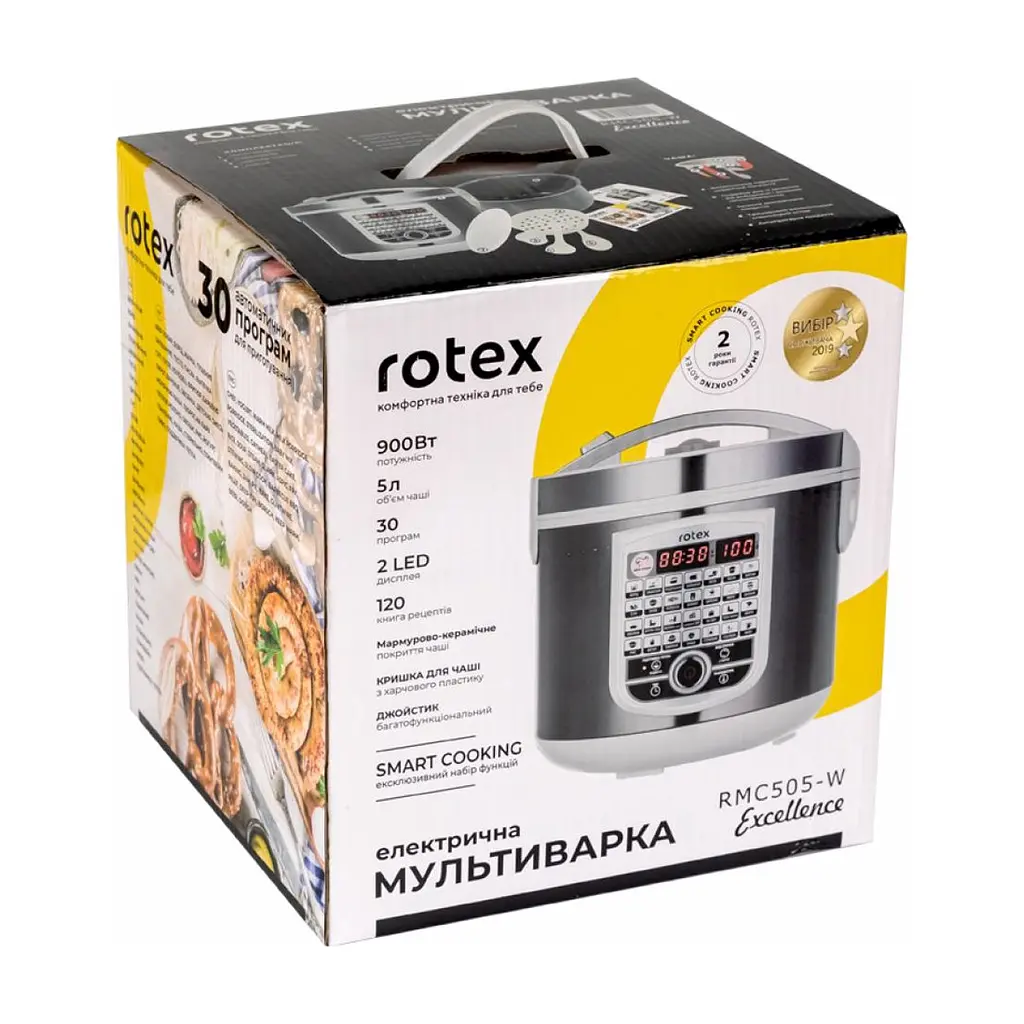 Мультиварка Rotex RMC505-W Excellence - фото 7