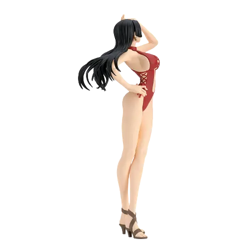 Фигурка Bandai One Piece Большой куш Ванпис Боа Хэнхок Boa Hancock Red swimsuit 20 см B OP BH RS - фото 3