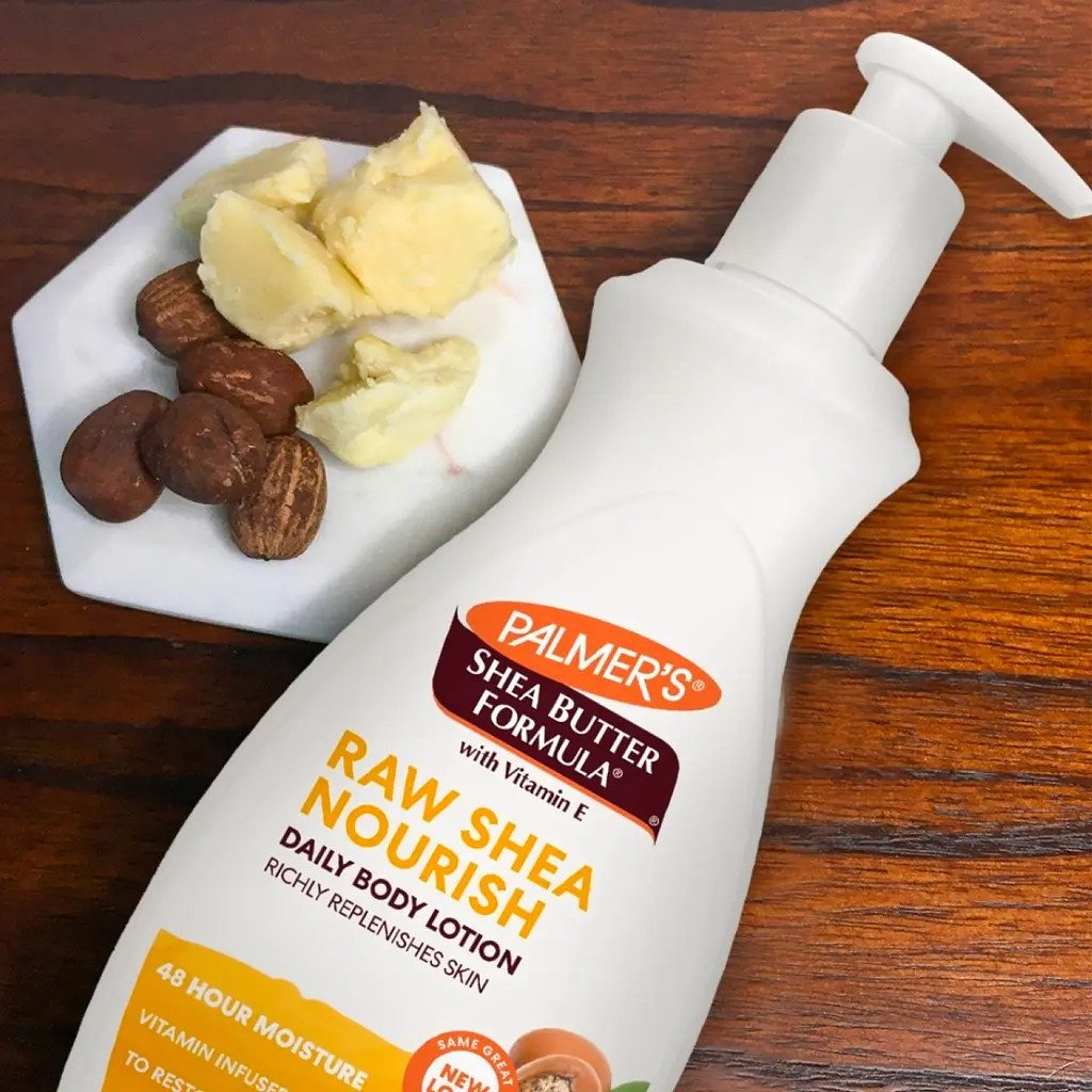 Лосьйон для тіла Palmer's Shea Butter Formula Raw Shea Nourish з олією ши та вітаміном Е 400 мл  - фото 10
