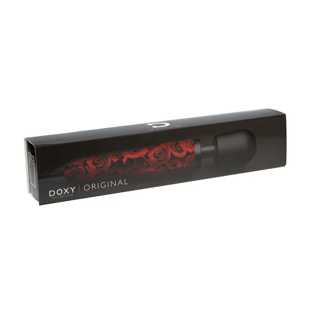 Вибратор Doxy Original Rose Pattern -микрофон - фото 6