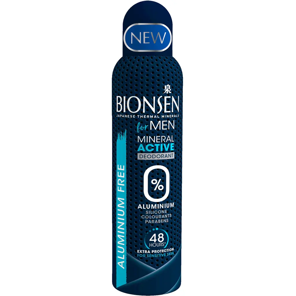 Дезодорант Bionsen Mineral Active для чоловіків 150 мл (8017331090008)