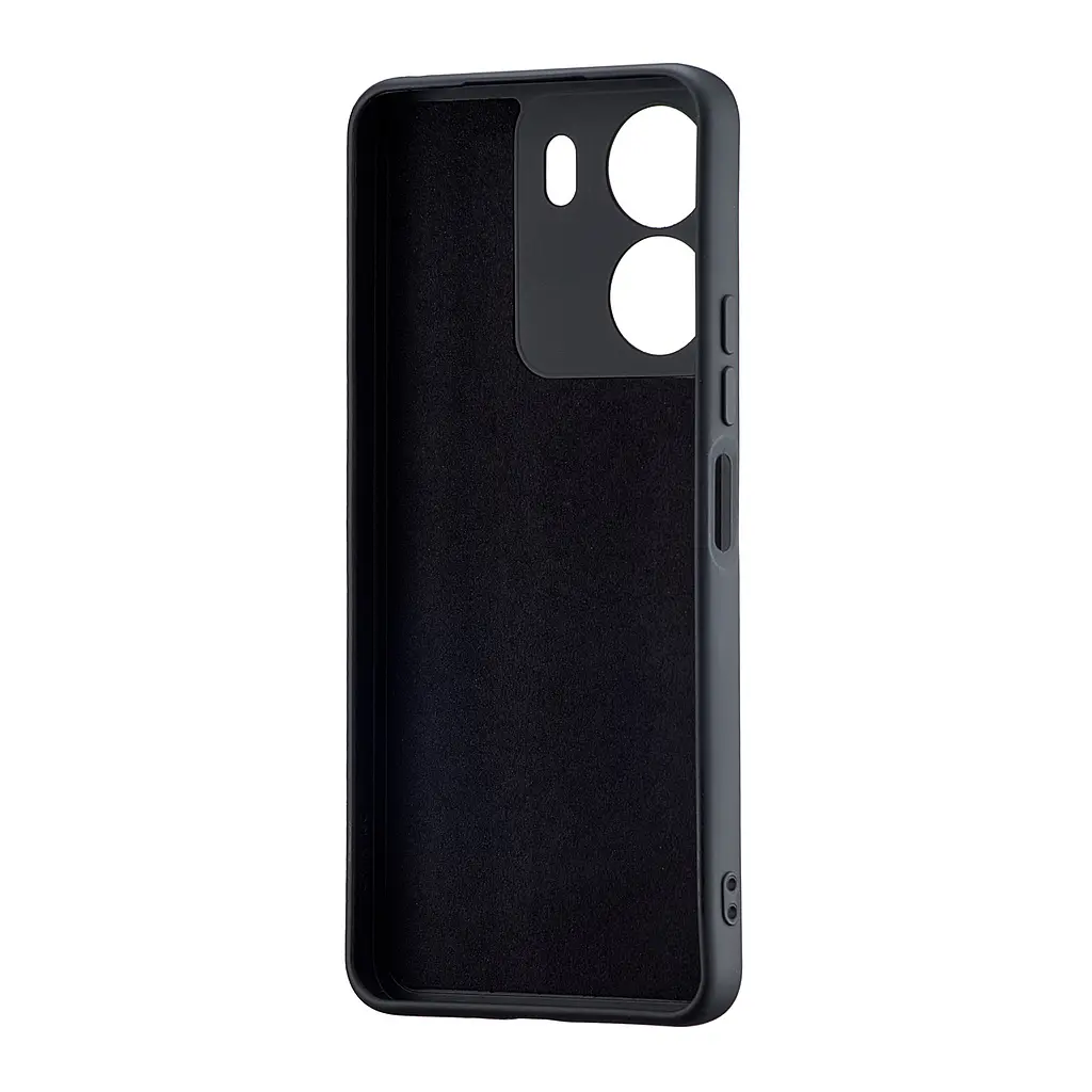 Чохол TPU Colorful Protected Camera Xiaomi Redmi 13С/Poco С65 Black - фото 2