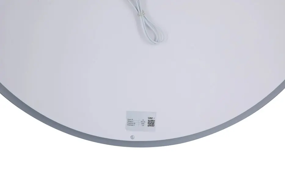 Дзеркало Lidz Aria (AR1) кругле з LED-підсвічуванням Touch, антизапотіванням, диммером, регулюванням яскравості LD78LR800 - фото 6
