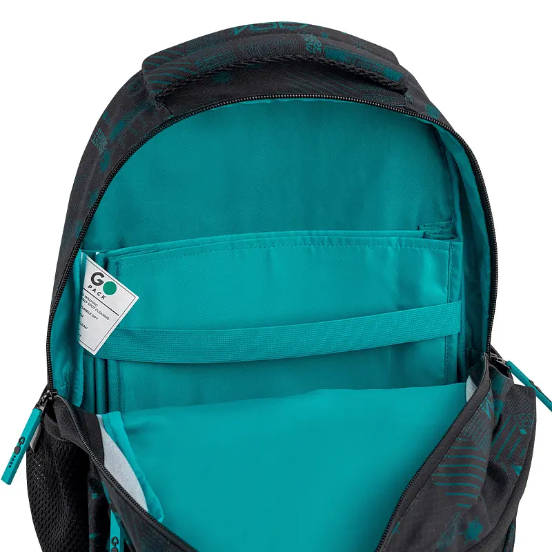 Рюкзак GoPack Education 175M-6 Future Черно-голубой (GO26-175M-6) - фото 13