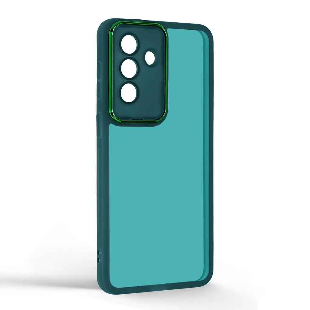 Защитный чехол для Samsung Galaxy A37 5G, Shade, зеленый, TPU+PC, матовый, защита всего корпуса, панель-накладка, противоударный, с большими бортами, амортизирует удары при падениях, ArmorStandart (ARM89848) - фото 2