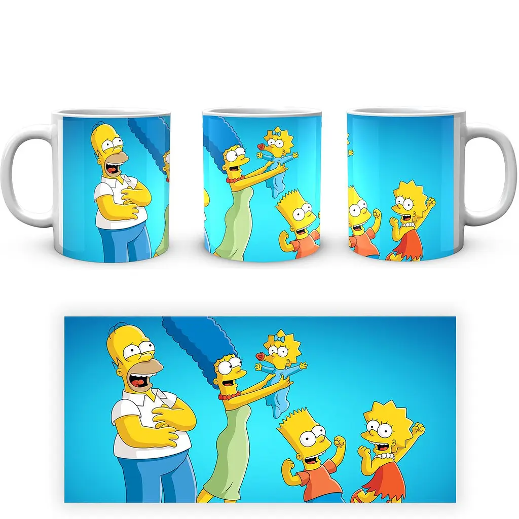 Кухоль GeekLand The Simpsons Сімпсони SMP 18 330 мл білий - фото 4
