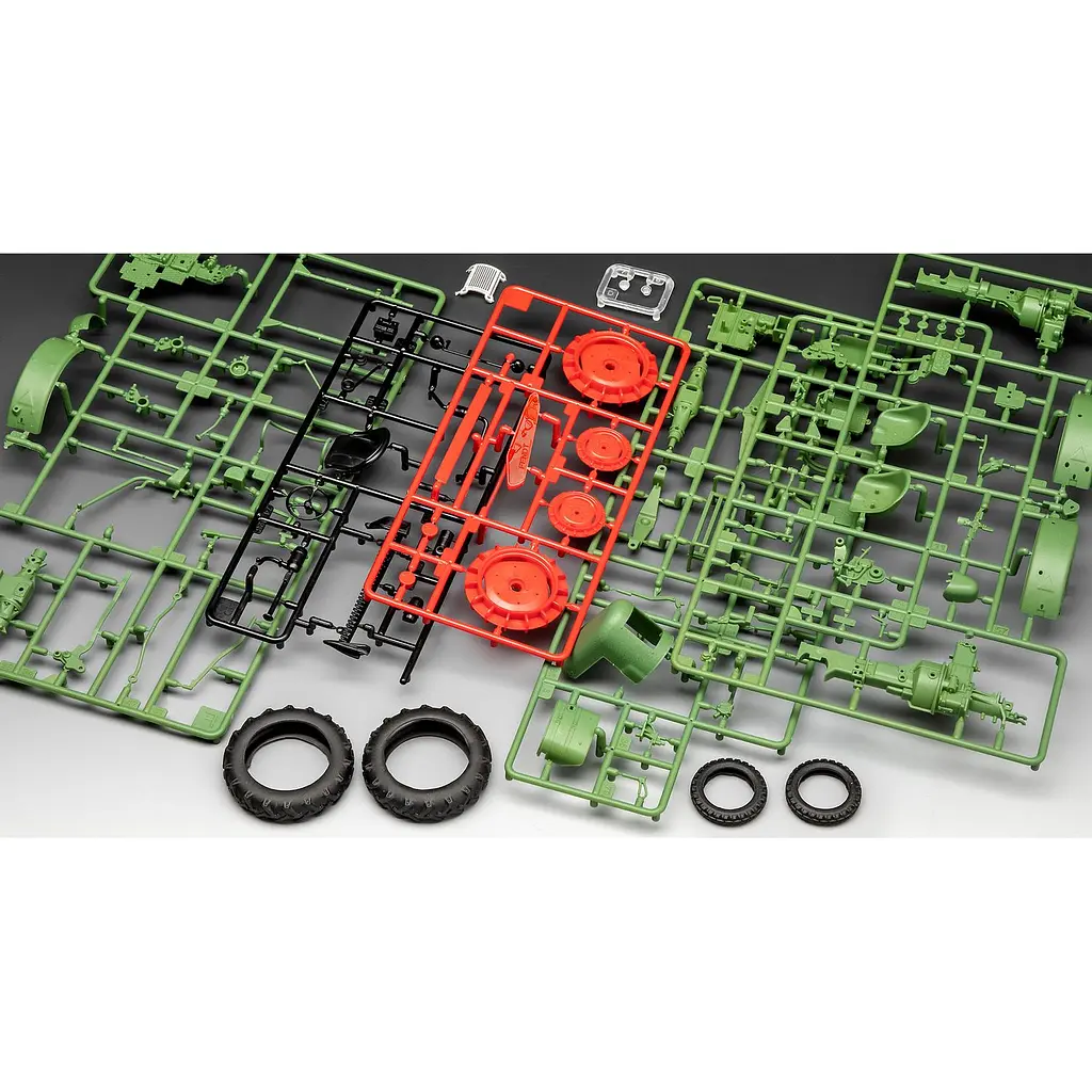 Збірна модель Revell Трактор Fendt F20 Dieselroß рівень 2 масштаб 1:24, 91 деталь (RVL-07822) - фото 8