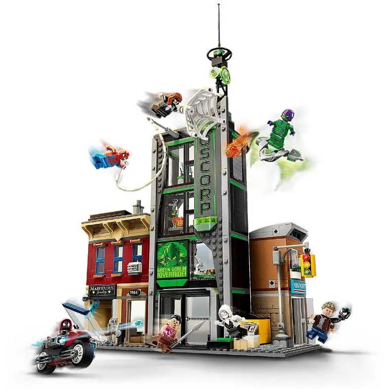 Конструктор LEGO Marvel Super Heroes Людина-павук проти Оскорпа 808 деталей (76324) - фото 3