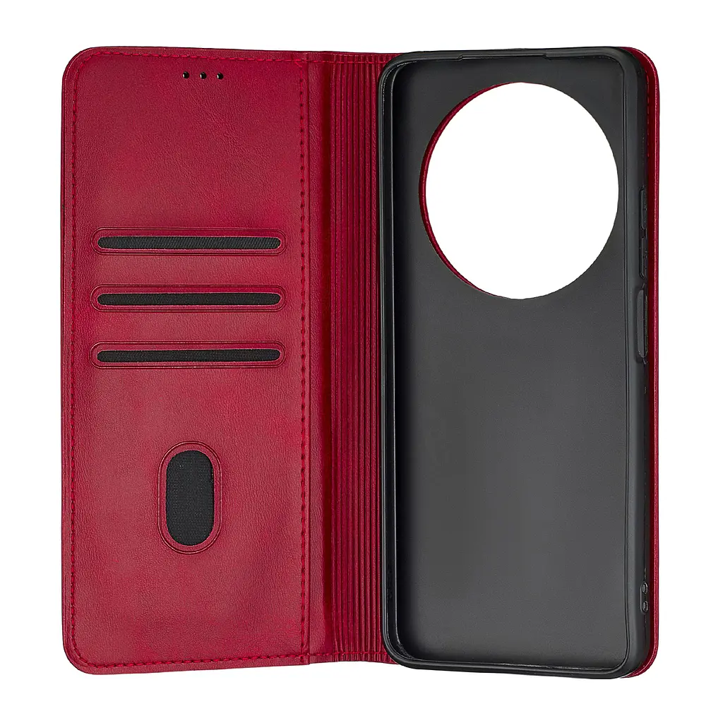 Чохол-книжка Premium Xiaomi Redmi 14C 4G/Redmi 14R/Redmi A3 Pro/Poco C75 4G Red - фото 2