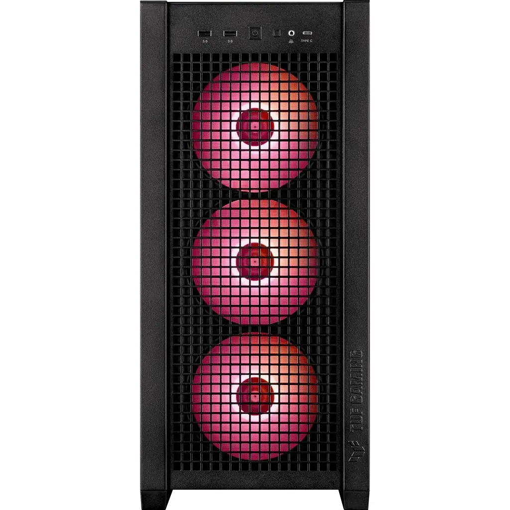 Корпус Asus TUF Gaming GT302 ARGB Black (90DC00I0-B19000) [134499] - фото 9