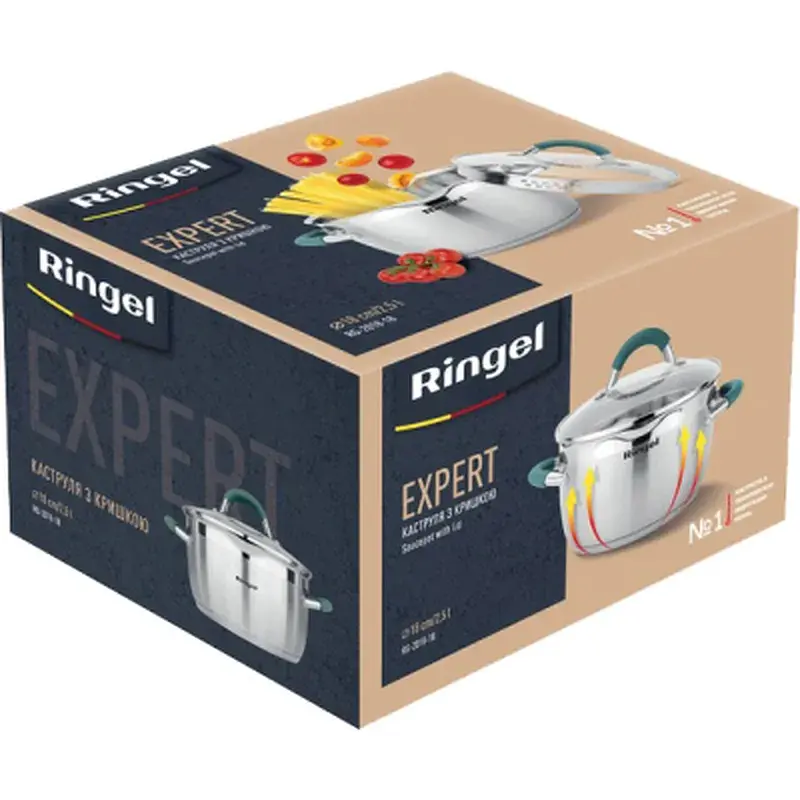 Кастрюля Ringel Expert 2.5 л (RG 2018-18) - фото 4