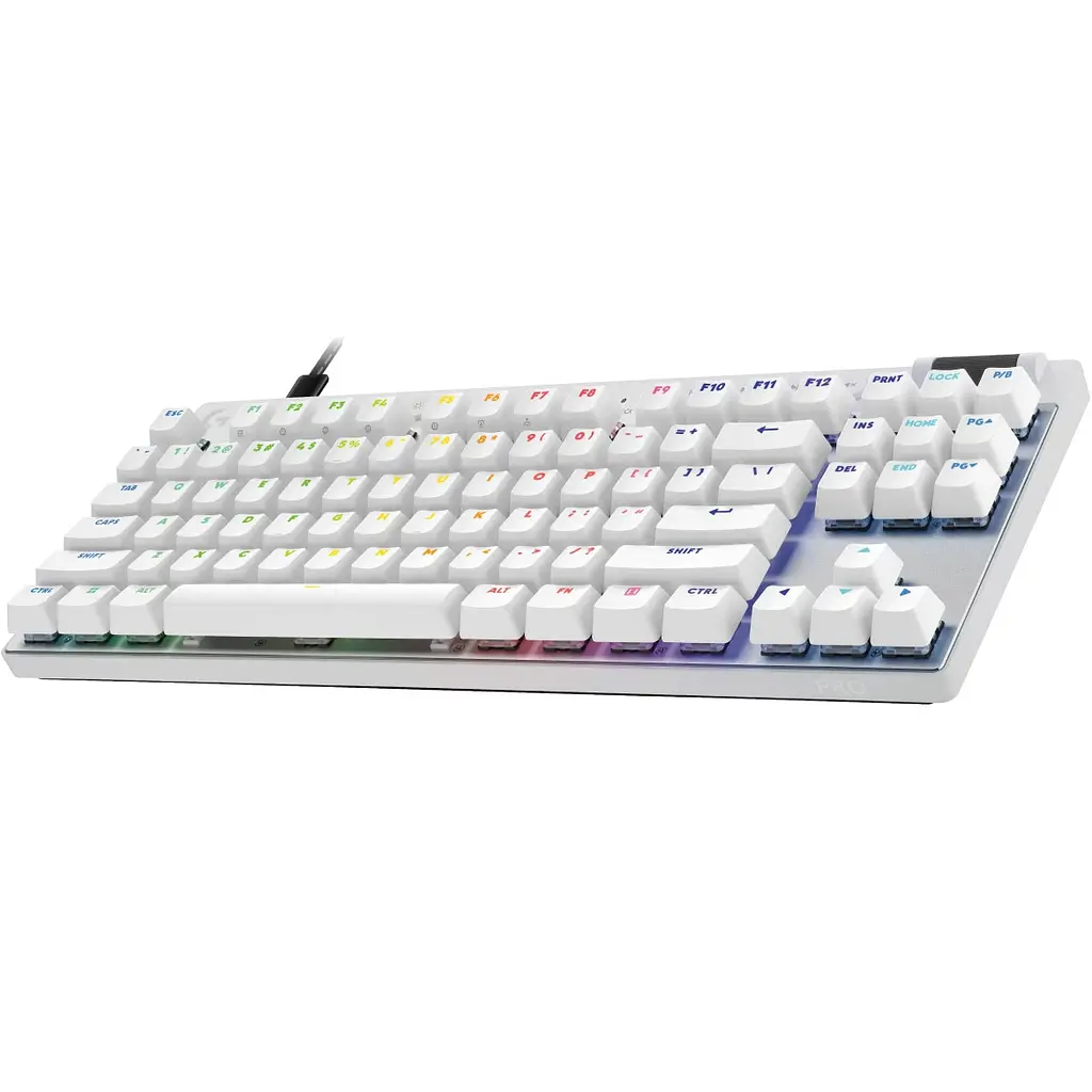 Клавiатура Logitech G PRO X TKL Rapid White (920-013242) - фото 3