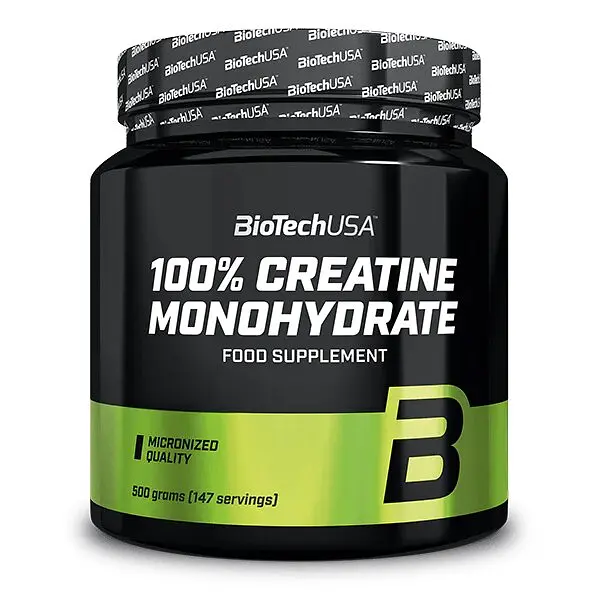 Креатин BioTech 100% Creatine Monohydrate, 500 грам