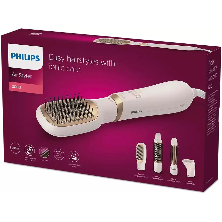 Фен-щітка Philips Series 3000 рожева (BHA310/00) - фото 7