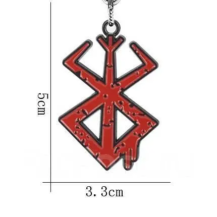 Кулон Клеймо Berserk Берсерк В 88 - фото 2