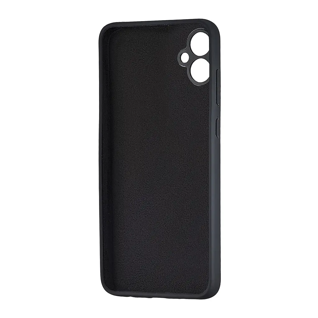 Чохол Silicone Case Samsung A05 (A055) Black - фото 2