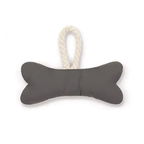 Игрушка Pet Fashion Косточка с канатом для собак 15х12 см - фото 2