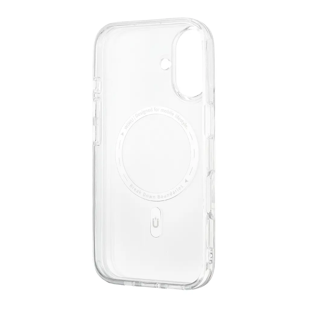 Чохол WIWU Magnetic Crystal with MagSafe iPhone 16 Transparent - фото 3