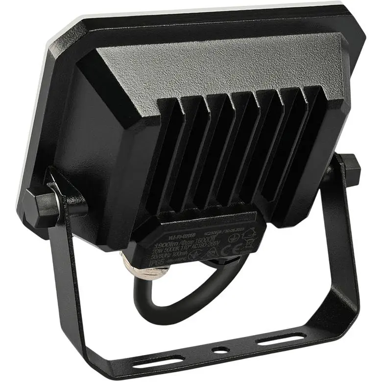 Світлодіодний прожектор Videx F3 20W 5000K Black (VLE-F3-0205B) [144820] - фото 2