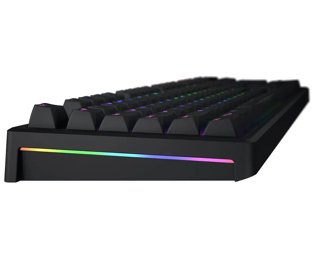 Клавіатура ігрова механічна HATOR HTK-4101-UA Wireless Skyfall 100 PRO Black Aurum Vanila Silent switches - фото 5