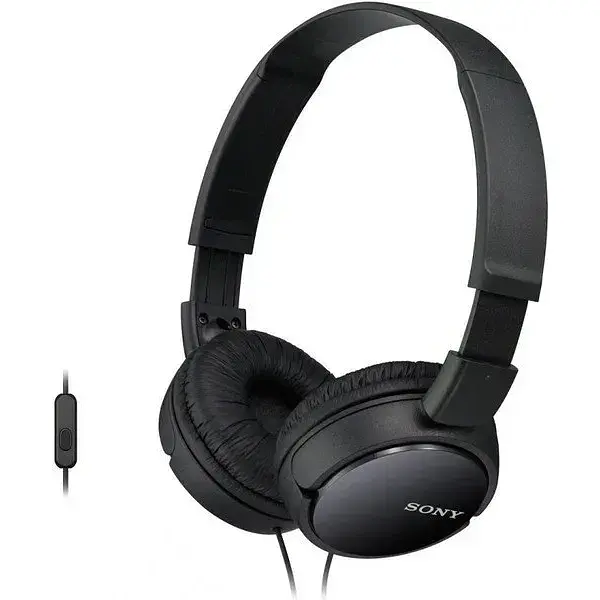 Навушники Sony On-ear MDR-ZX110AP 3.5 mini-jack Mic чорні - фото 3