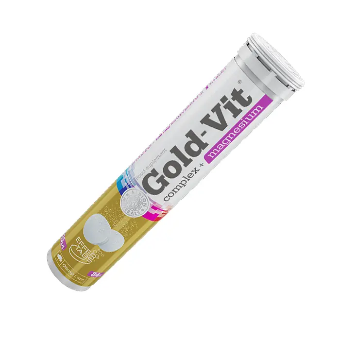 Витамины и минералы Gold-Vit Complex Plus Magnesium, 20 шипучих таблеток Olimp Sport Nutrition vit0004543