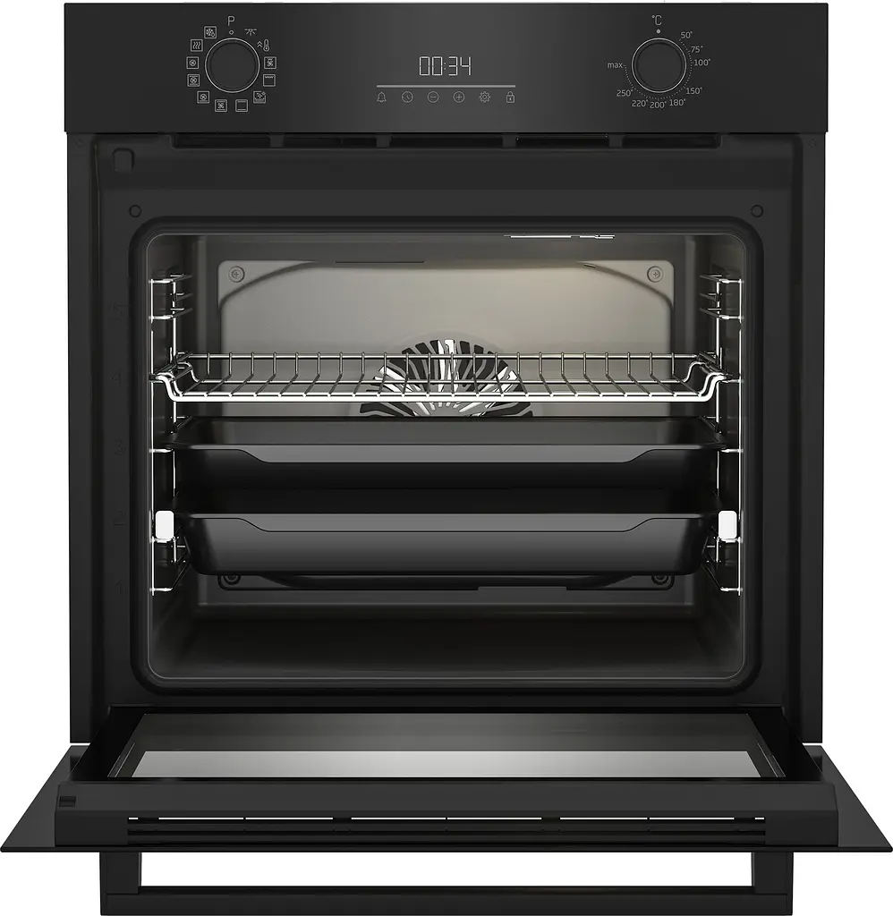 Духова шафа електрична Beko A дисплей конвекція 72 л чорний - фото 4