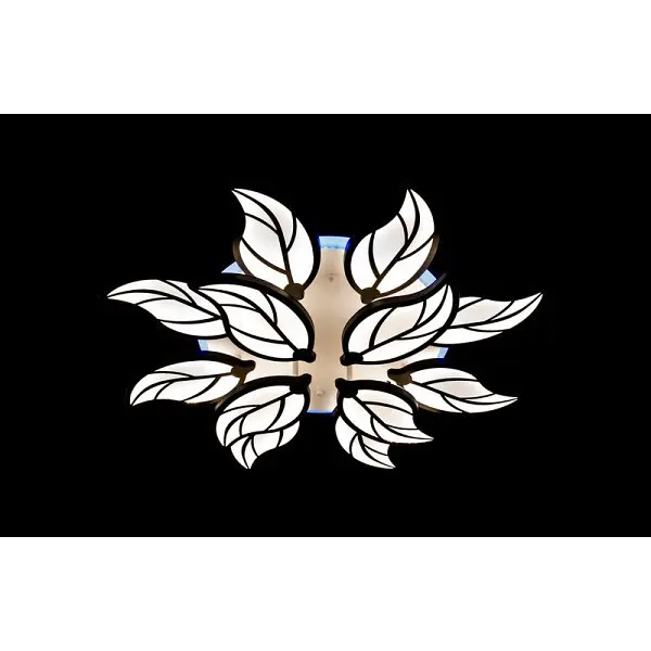 Світлодіодна люстра Linisoln 8881/8+4 BK LED 3 color - фото 3