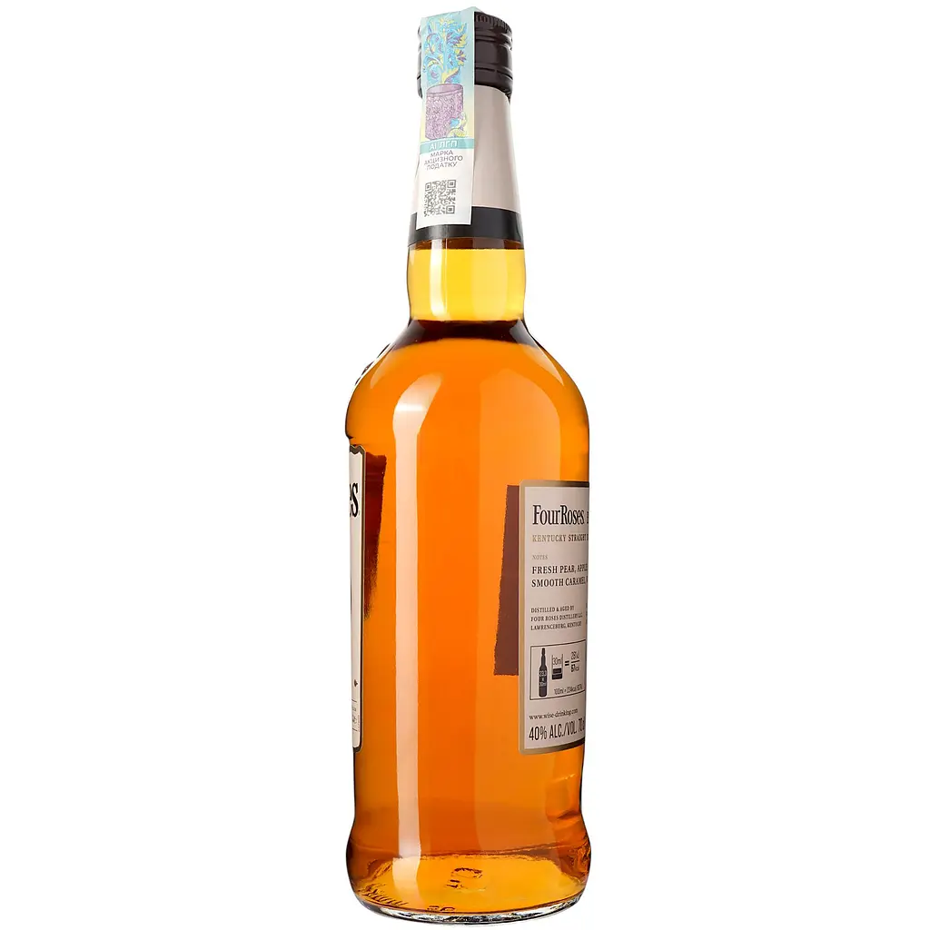 Уцінка. Віскі Four Roses Kentucky Straight Bourbon Whiskey, 40%, 0,7 л + 2 склянки (29907) - фото 4