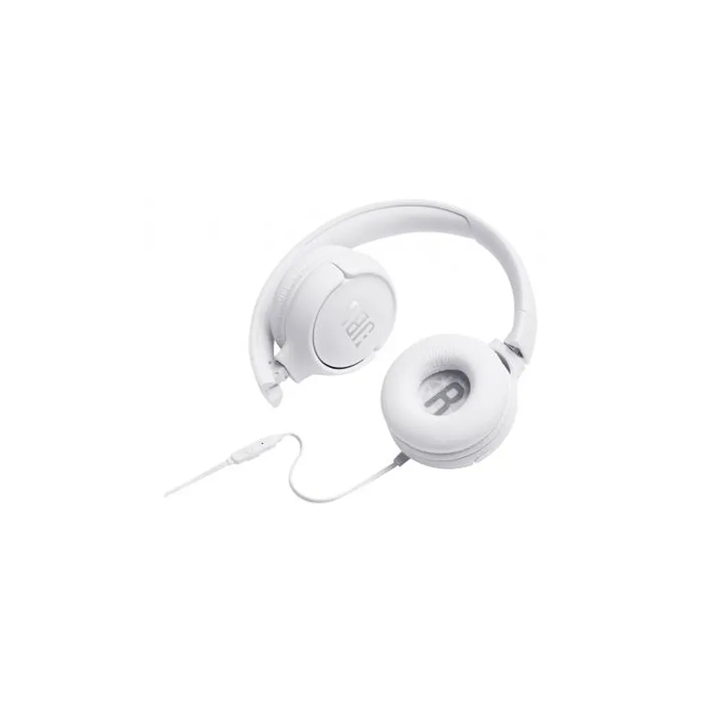 Навушники JBL T500 White (JBLT500WHT) - фото 4