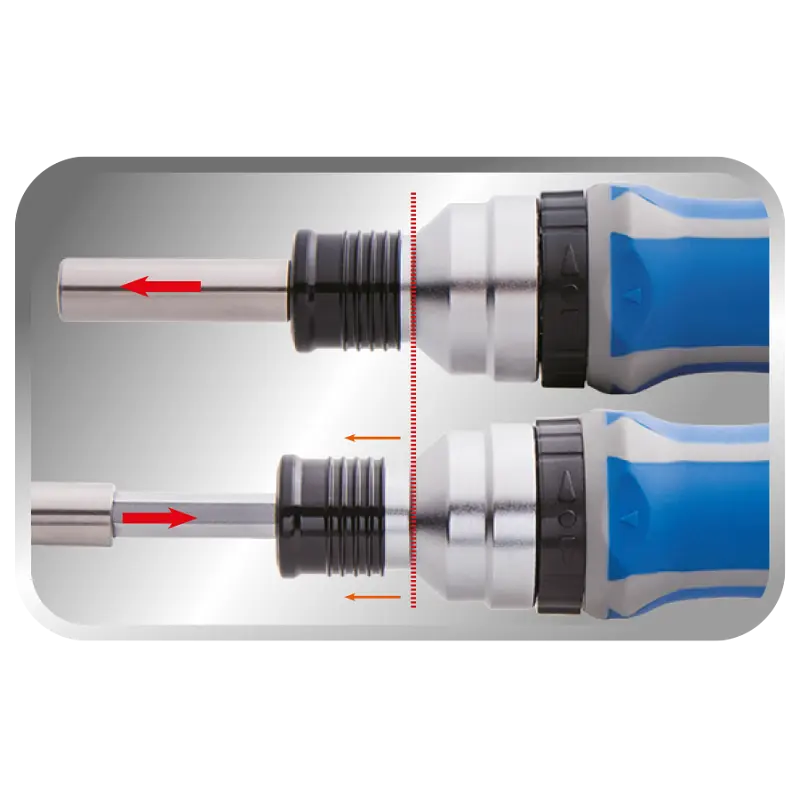 Набір викруток 16 в 1 (PH,PZ,SL,Hex,Torx) в тубусі - фото 4
