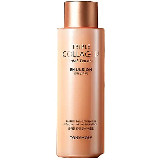 Емульсія для обличчя Tony Moly Triple Collagen Total Tension Emulsion, живильна з колагеном, 200 мл - фото 2