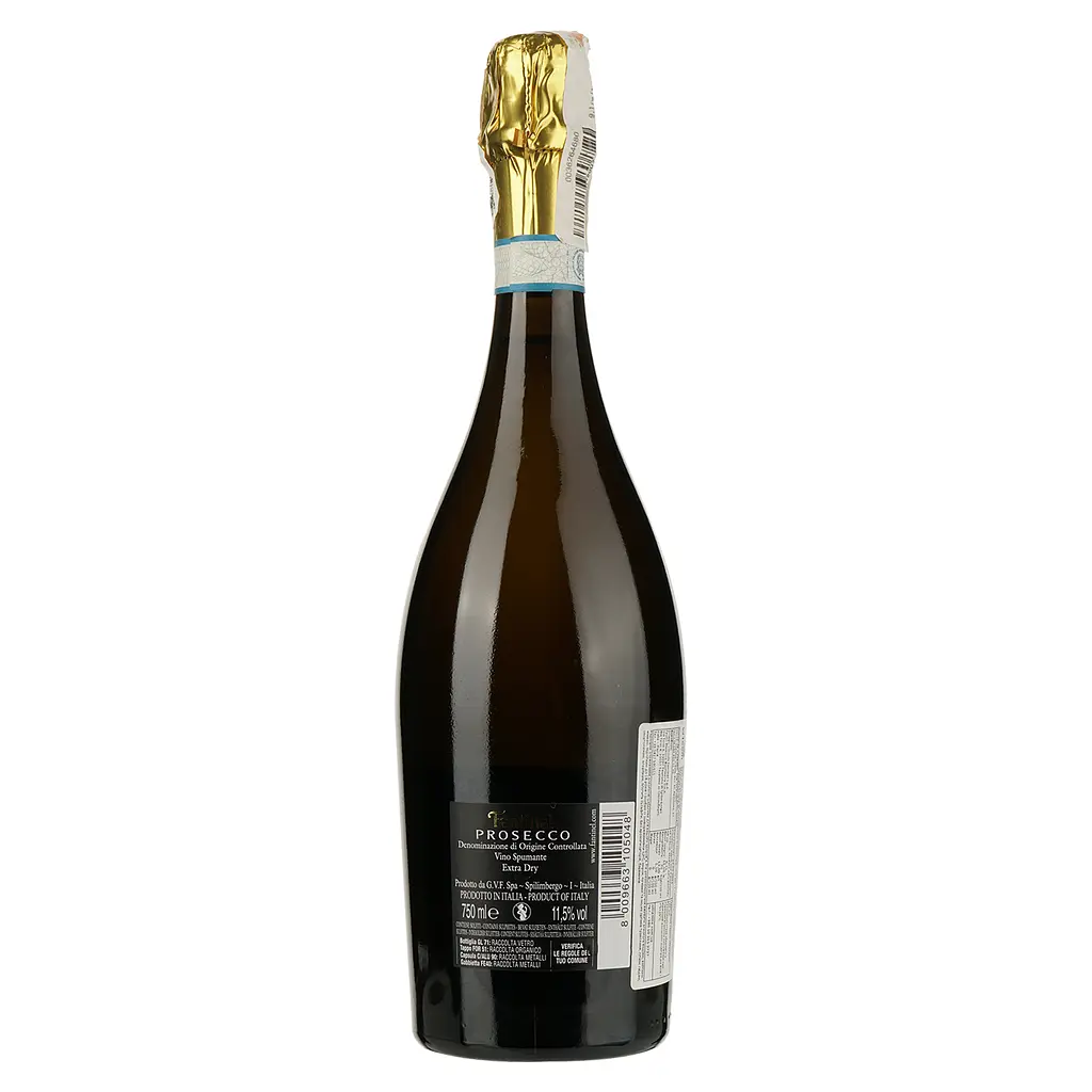 Вино игристое Fantinel Prosecco Extra Dry белое сухое 0.75 л - фото 2