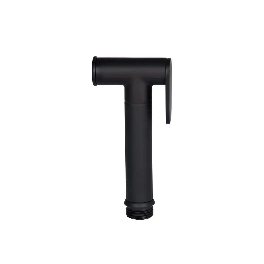 Лейка для гигиенического душа Qtap Rucni округлая QT889910842855OB Black Matt, Черный матовый - фото 4