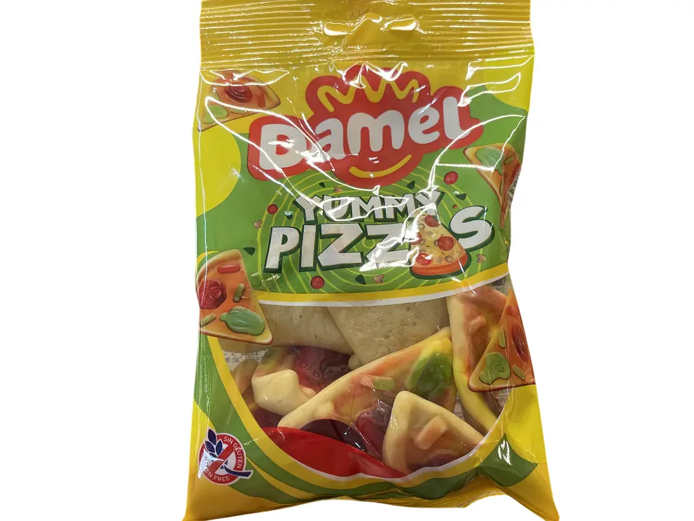 Жевательные конфеты Damel Yummy Pizza "Пицца" без глютена 80 г (8411500117044)