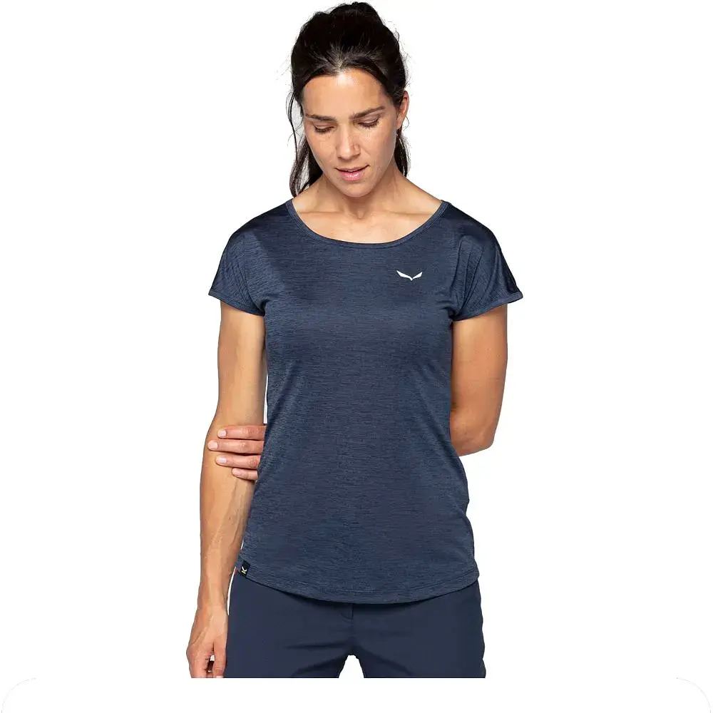 Футболка Salewa Puez Melange Dry Wmn - фото 2