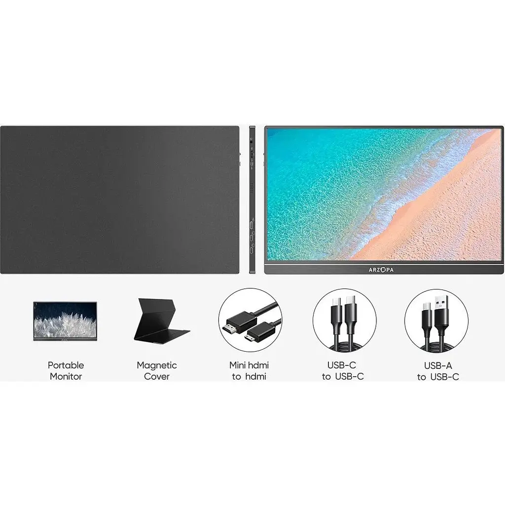 Портативний монітор Arzopa S1 Table [111056] - фото 4