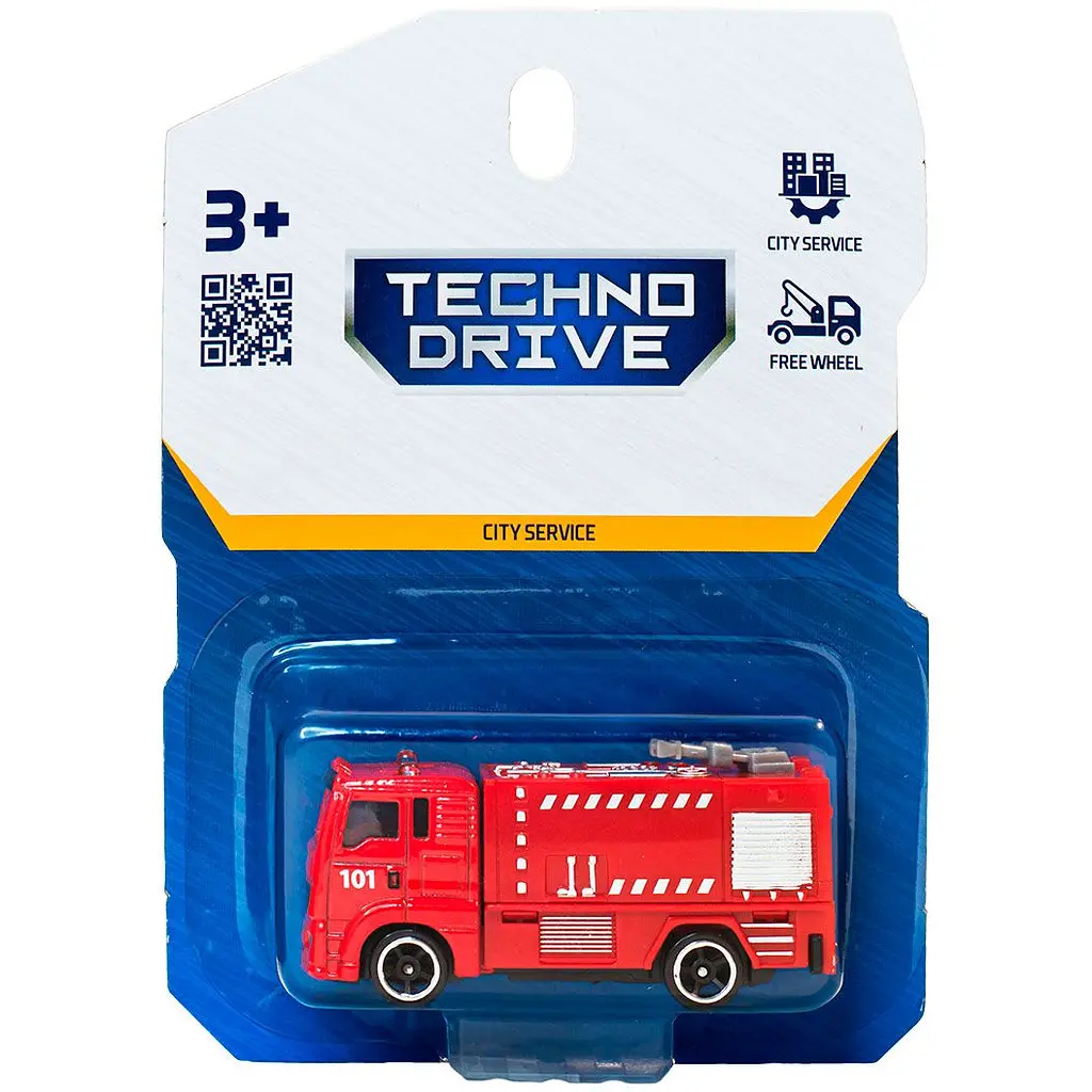​Мінімодель TechnoDrive Міська служба 1 шт. в асортименті (250421CG) - фото 15