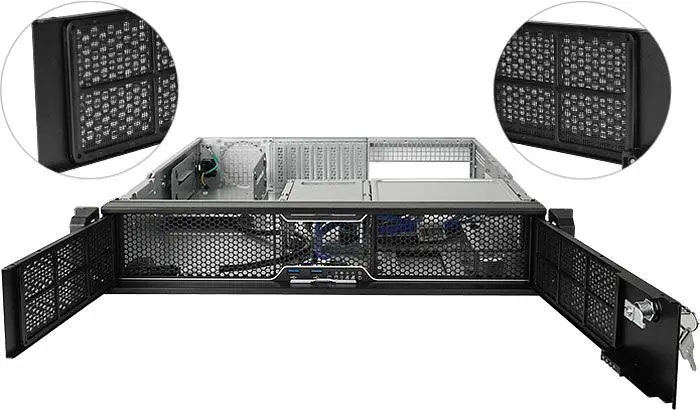 Корпус серверний Chieftec UNC-209S-B-OP без БЖ ATX (UNC-209S-B-OP) - фото 2
