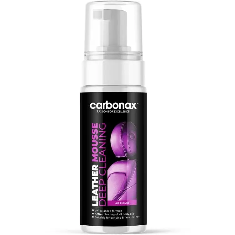 Піна для очищення шкіряного салону Carbonax Leather Mousse 150 мл (3800033106482)