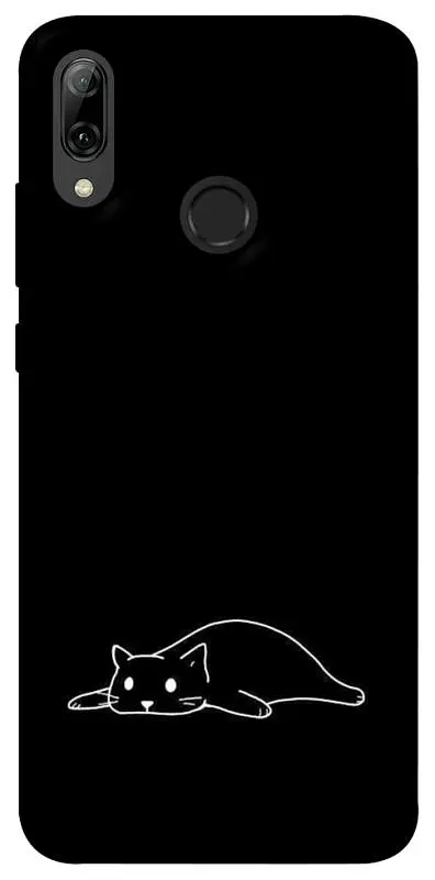 TPU чохол Demsky Lazy cat для Huawei P Smart (2019)