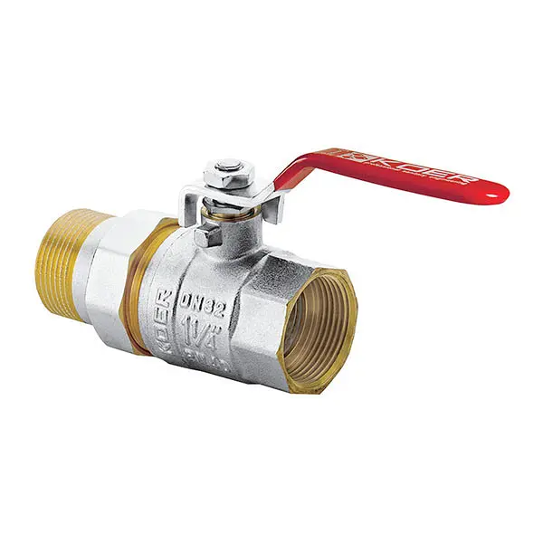 Кран з американкою Koer 1-1/4" ручка Важіль KR.229 KR0150 - фото 2