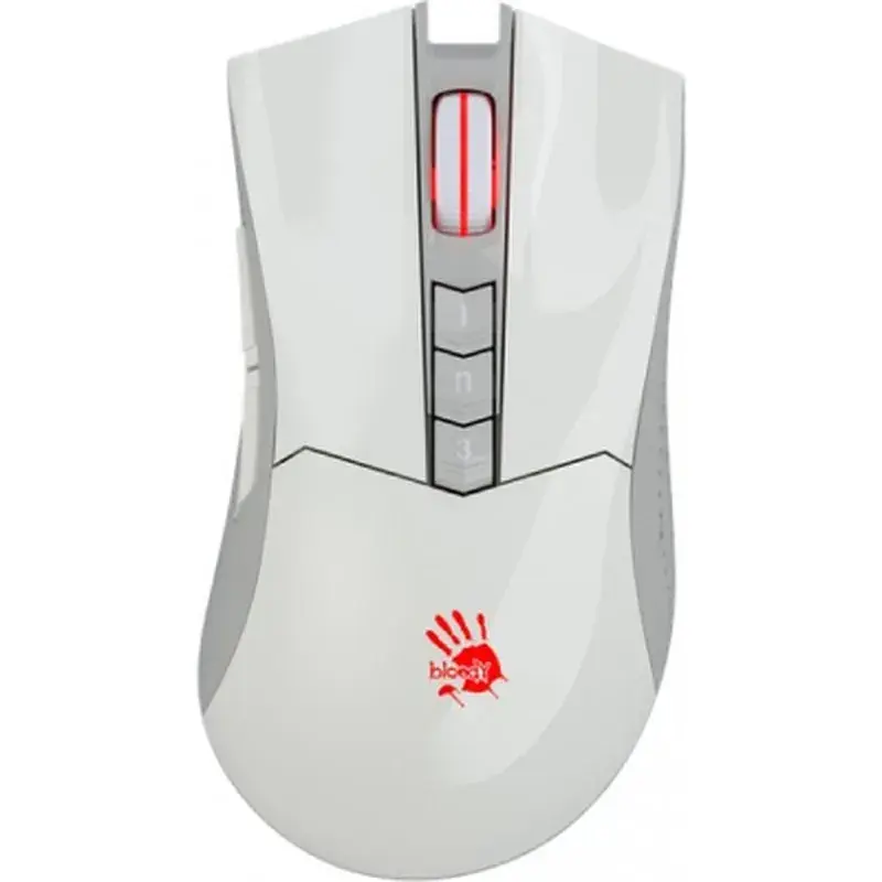 Мишка A4Tech Bloody R90 Plus Wireless Greyish White (4711421001731)