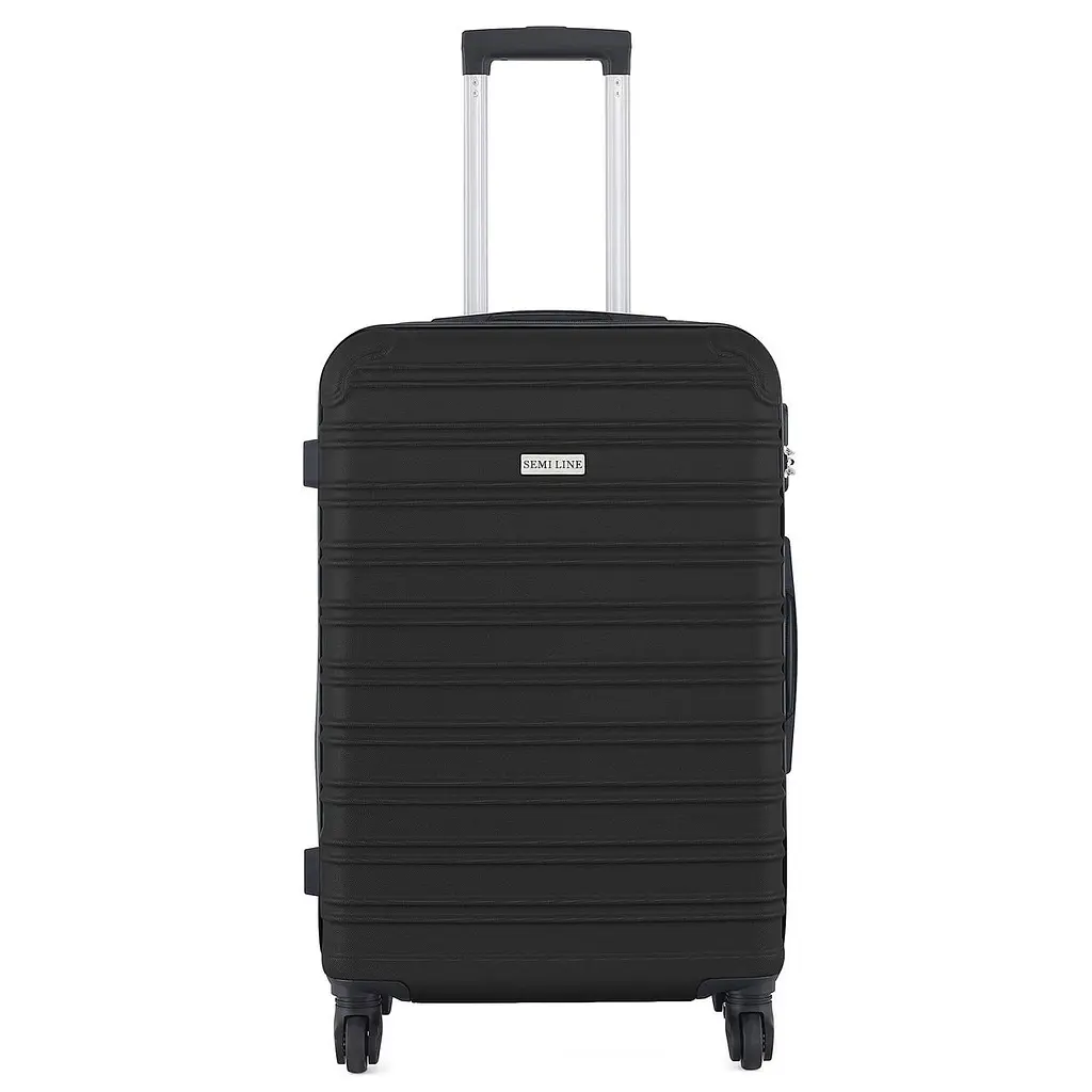 Валіза Semi Line 24" M Black (T5636-2) - фото 3